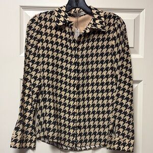 NWT Alice and Olive Silk Blouse